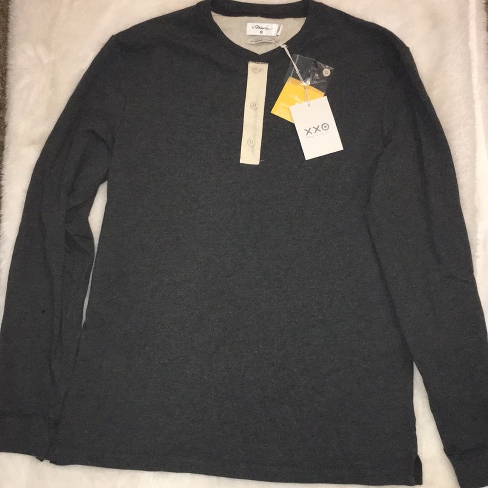 Charcoal Grey long sleeve shirt!